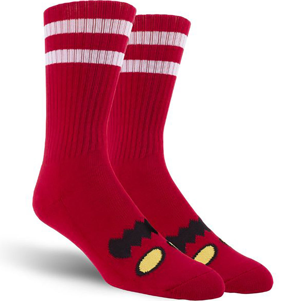 Toy Machine Monster Socks Red