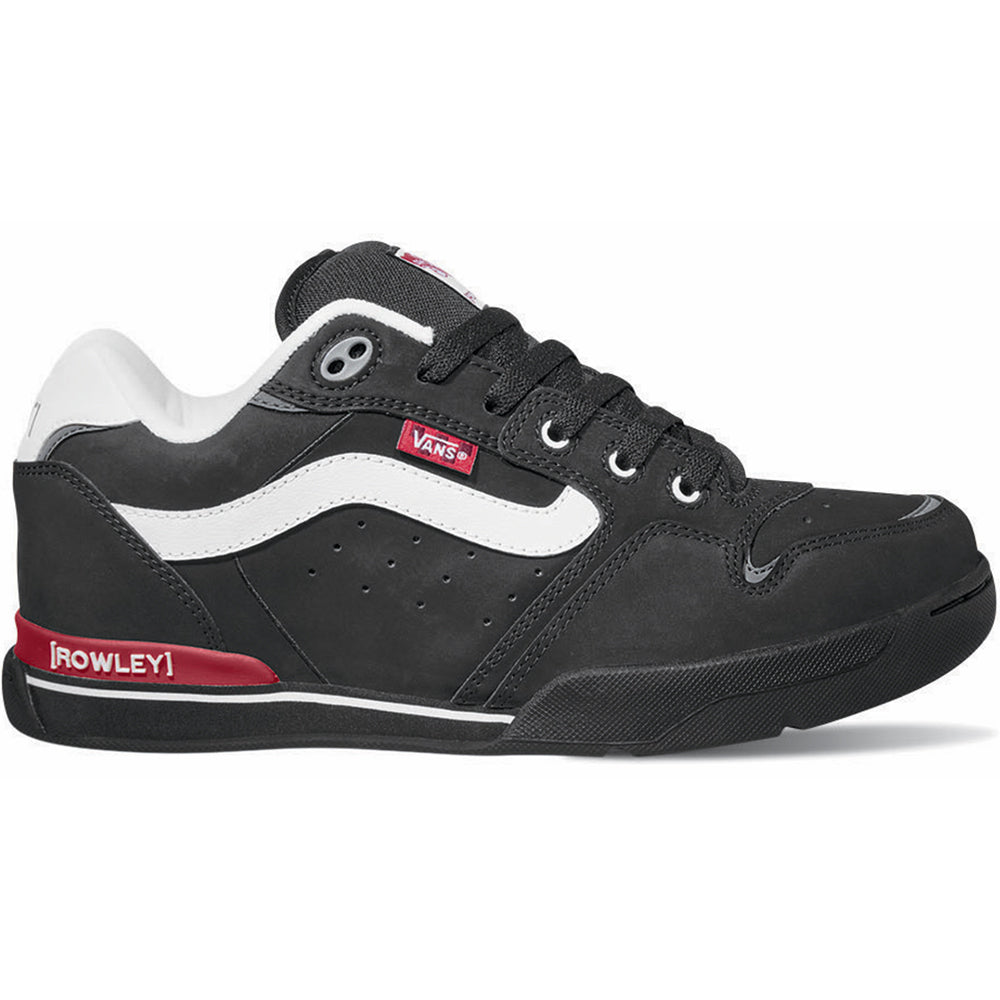 Vans Rowley XLT Shoes Black/White/Red