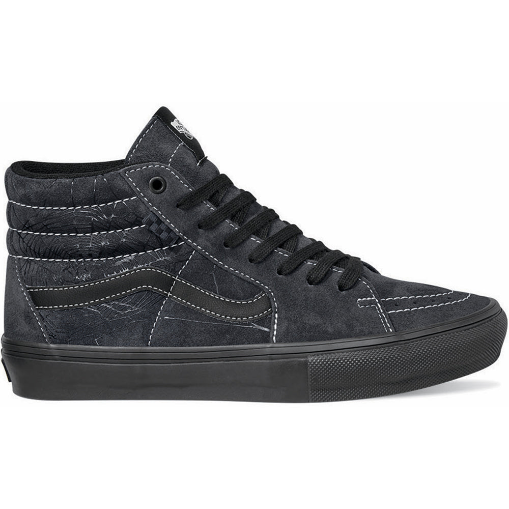 Vans Skate SK8-Hi Shoes Web Dark Grey/Black