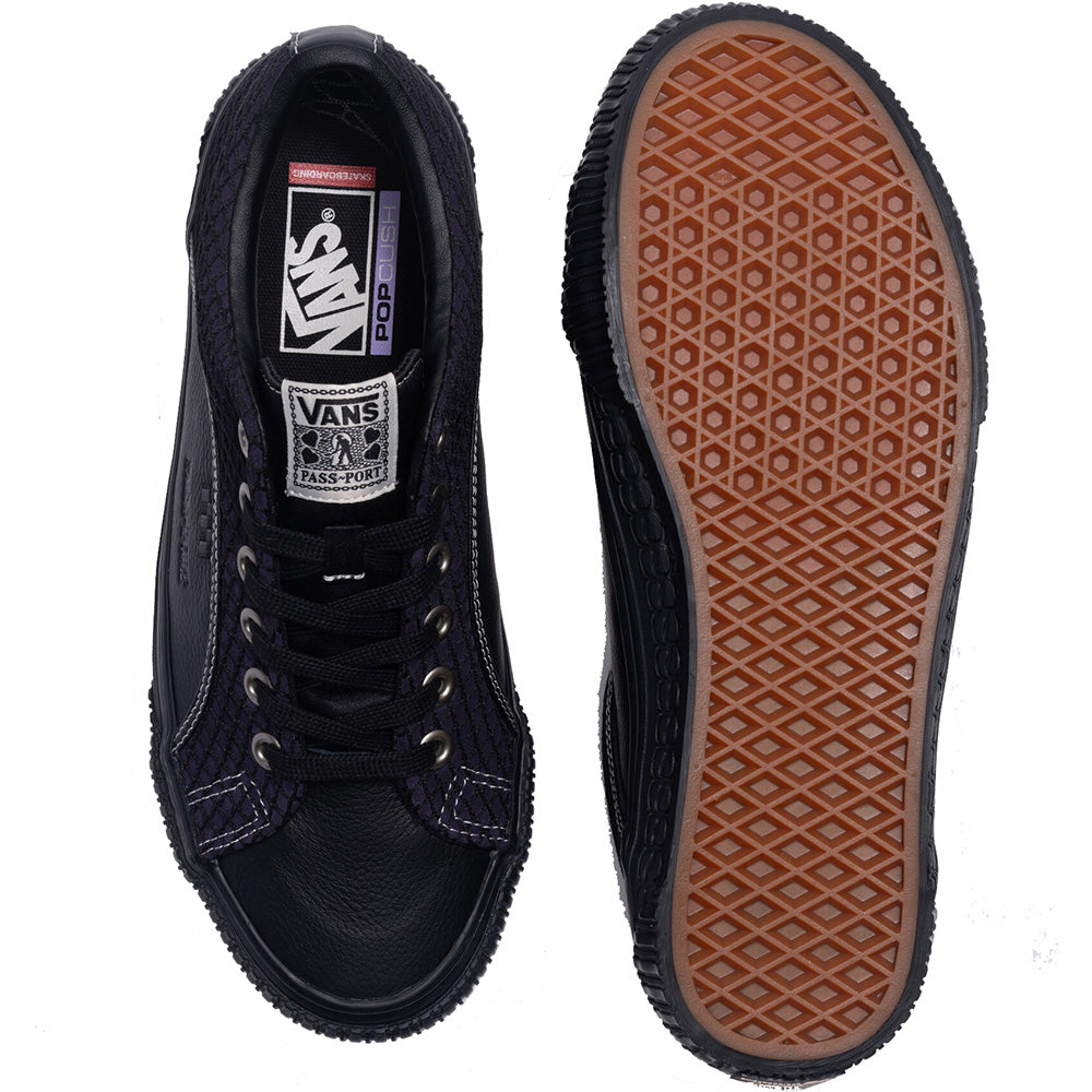 Vans x Pass~Port Skate Lampin Shoes Black