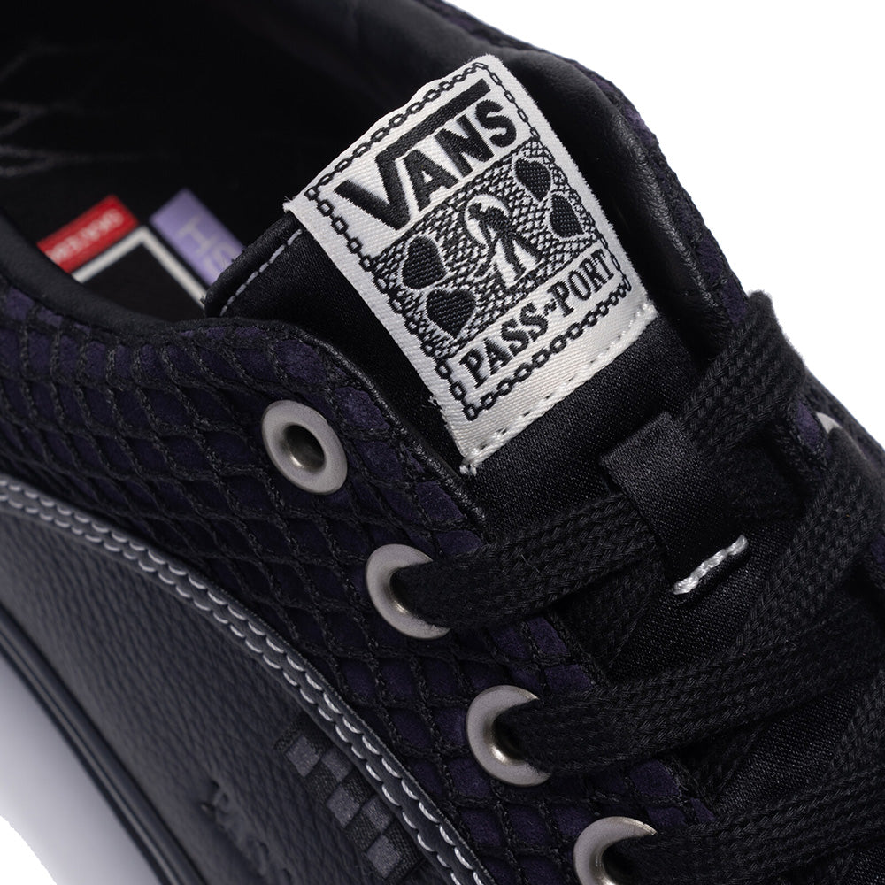 Vans x Pass~Port Skate Lampin Shoes Black