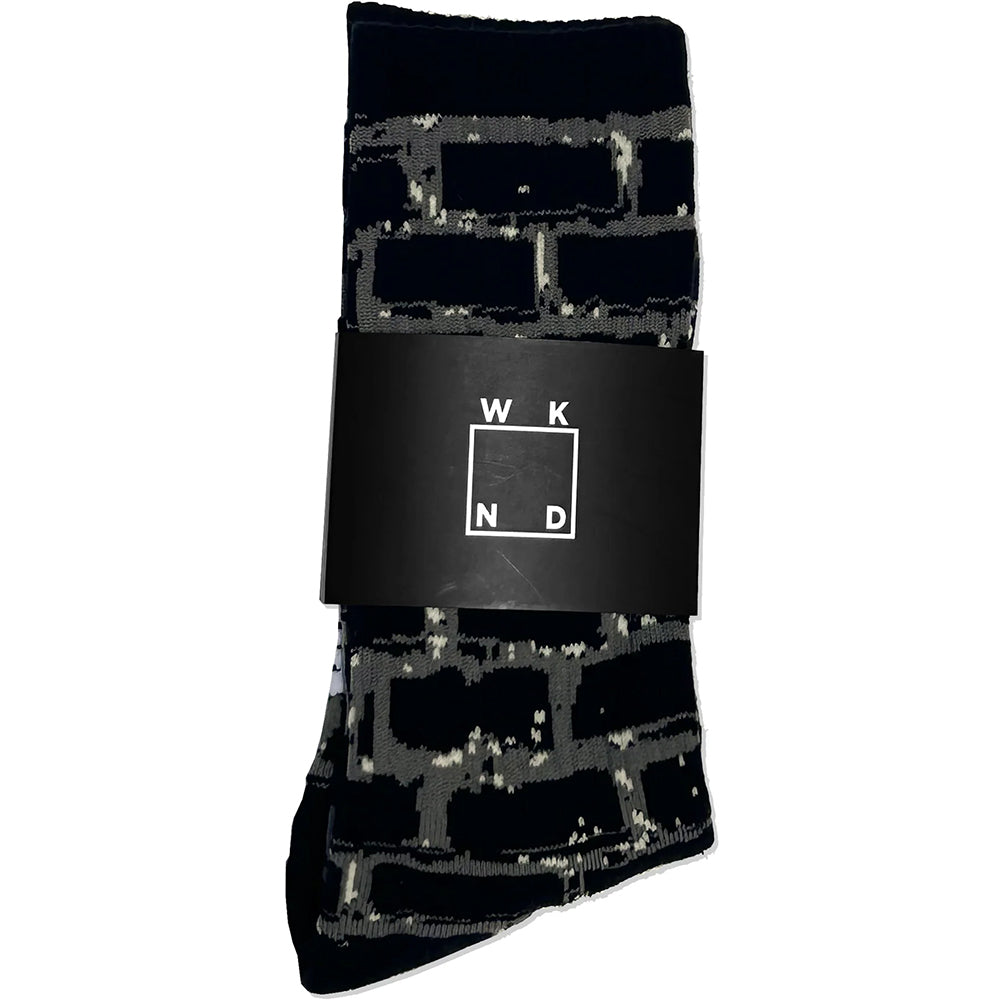 WKND Brick Socks Black