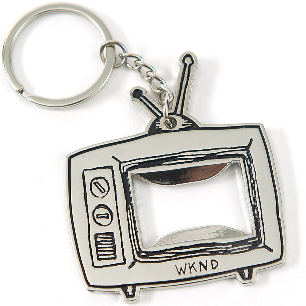 WKND TV Logo Bottle Opener Keychain Metal