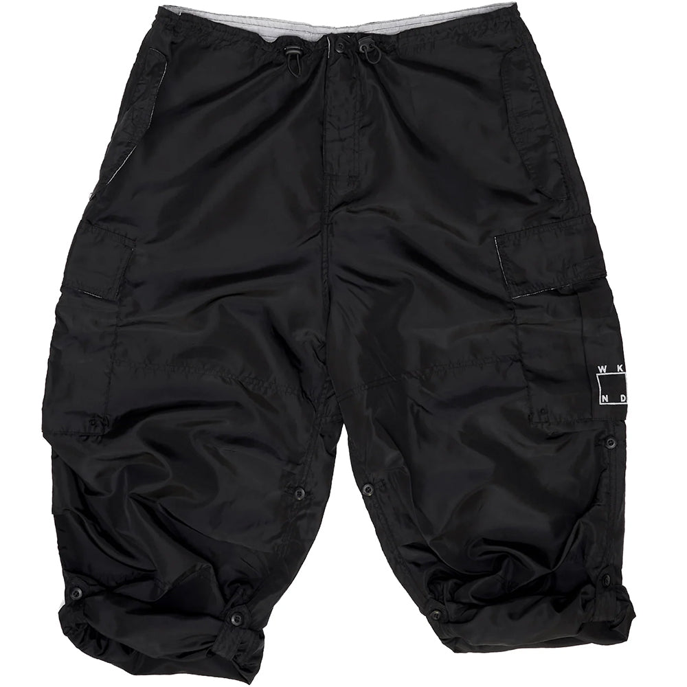 WKND Techie Dirtbags Pant Black Swooshy