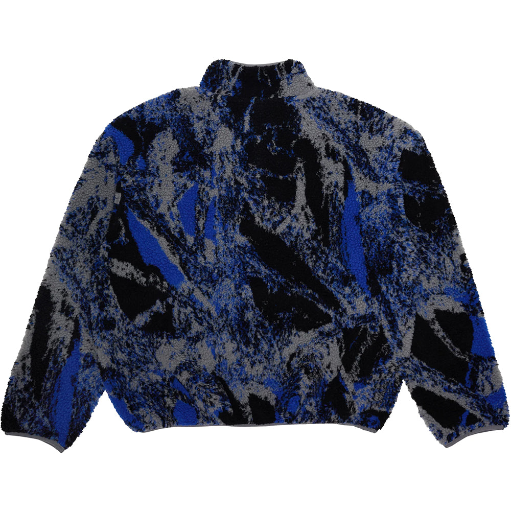 WKND Temple Fleece Jacket Camo Black