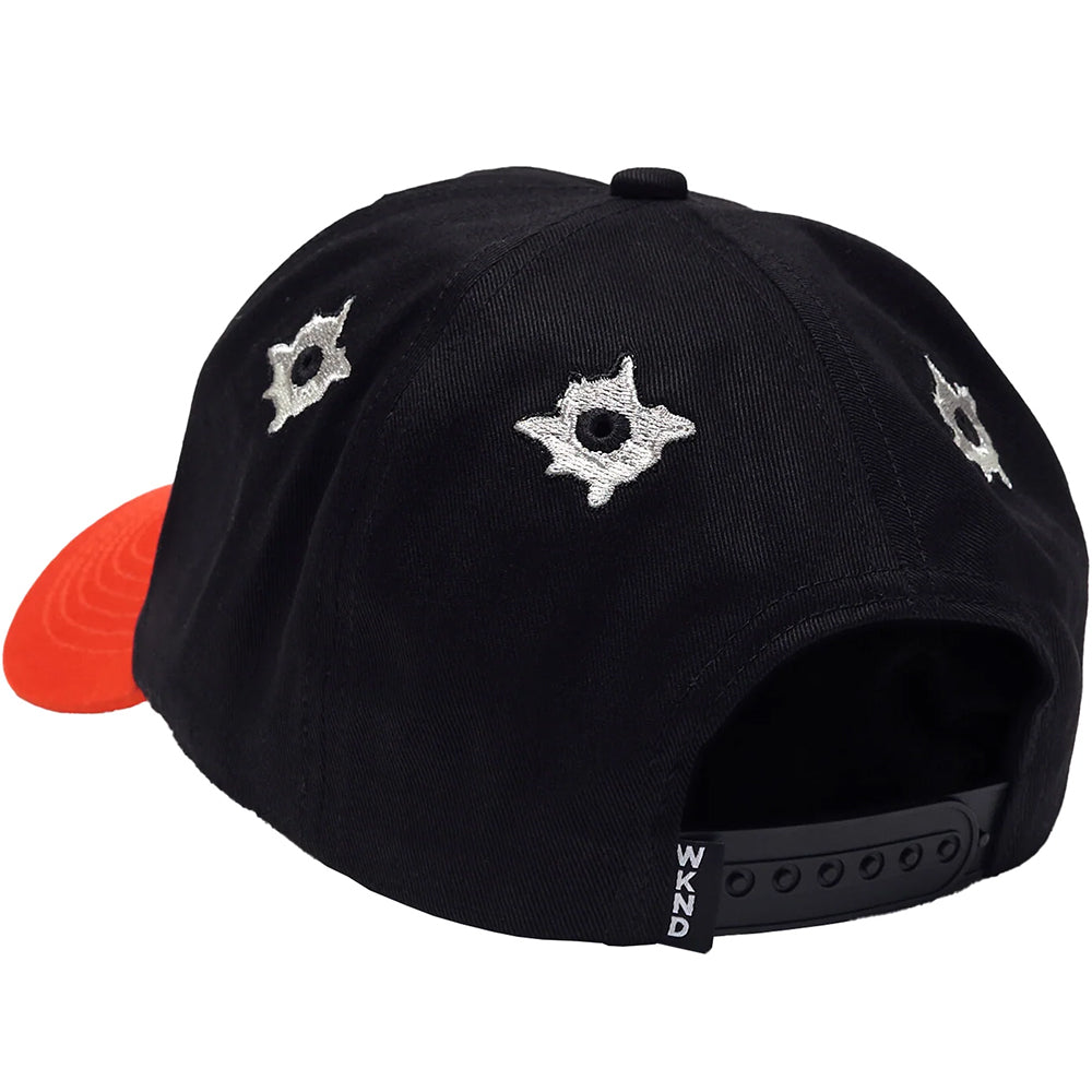 WKND Third Eye Bent Brim 5-Panel Hat Black