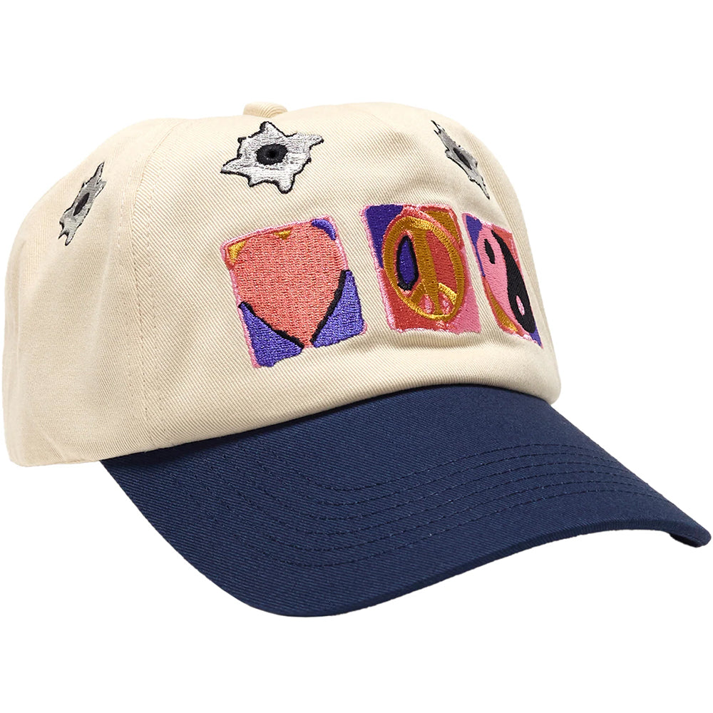 WKND Third Eye Bent Brim 5-Panel Hat Natural