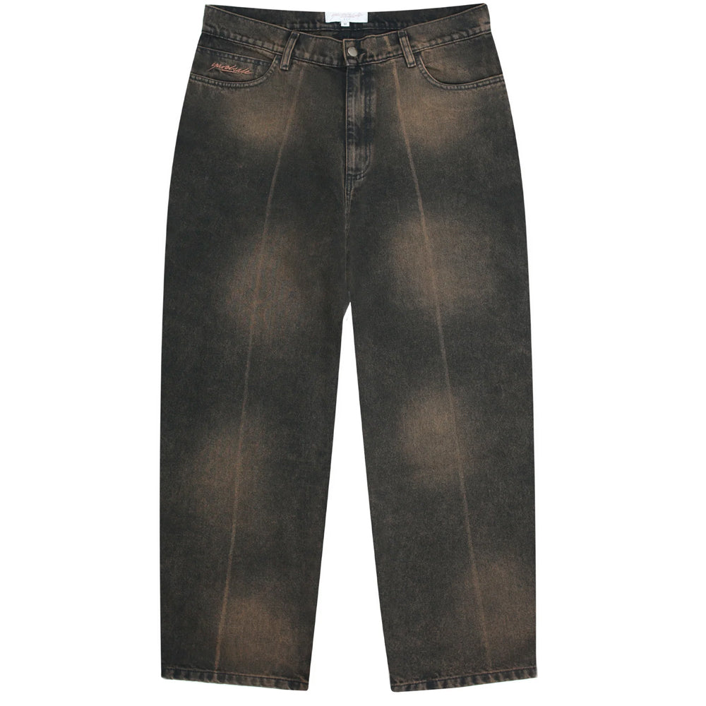 Yardsale Bleached Phantasy Jeans Bronze