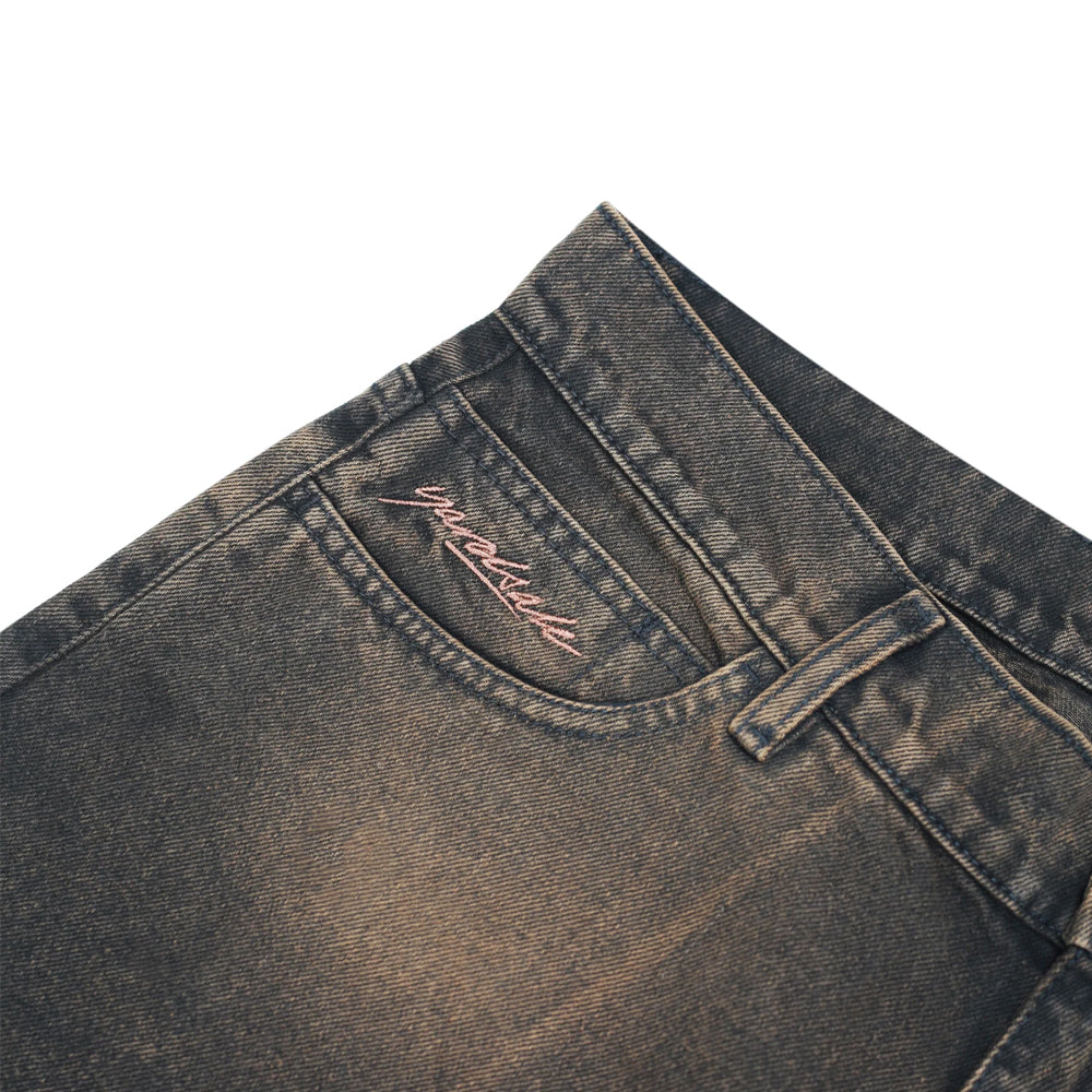 Yardsale Bleached Phantasy Jeans Bronze