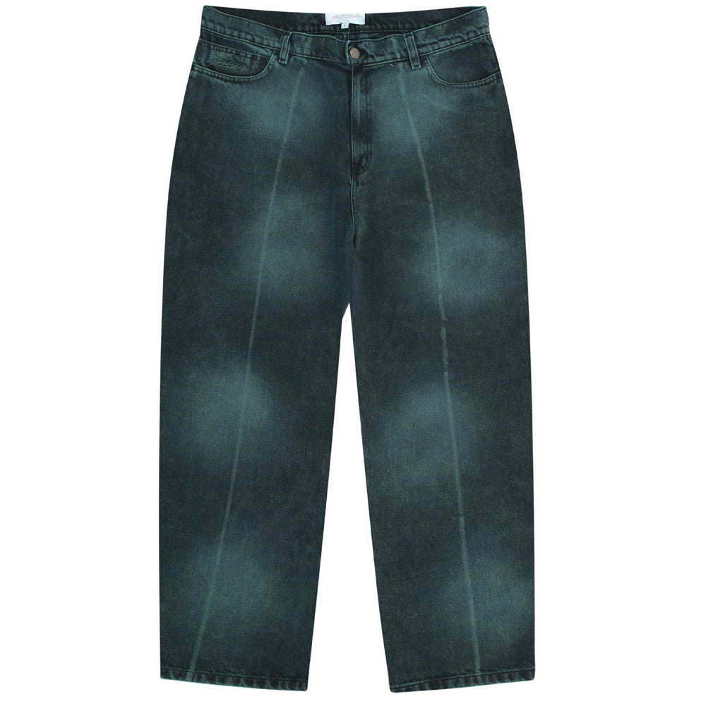 Yardsale Bleached Phantasy Jeans Emerald