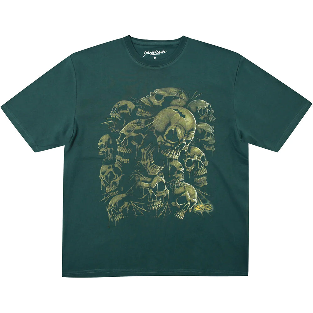 Yardsale Crypt T-Shirt Green