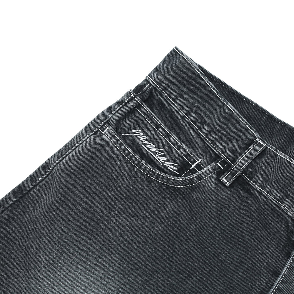 Yardsale Phantasy Panel Jeans Black