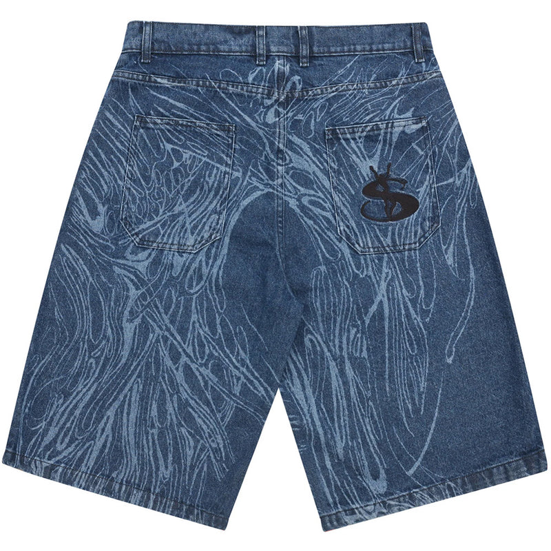 Yardsale Ripper Shorts Denim | NOTE shop