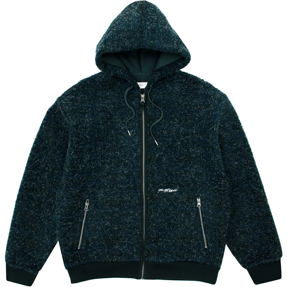 Yardsale Sherpa Fleece Jacket Blue