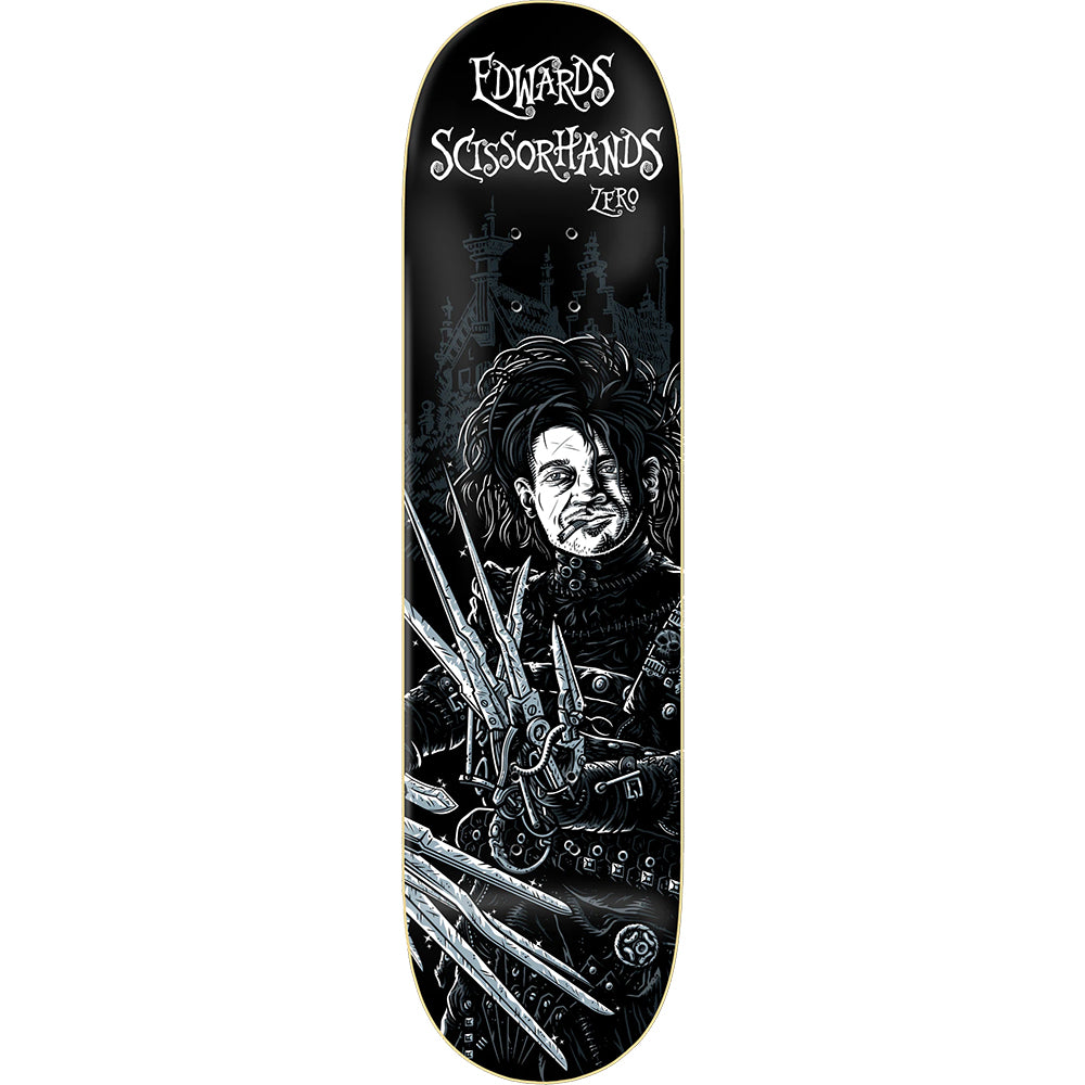 Zero Forest Edwards Scissorhands Skateboard Deck 8.5"