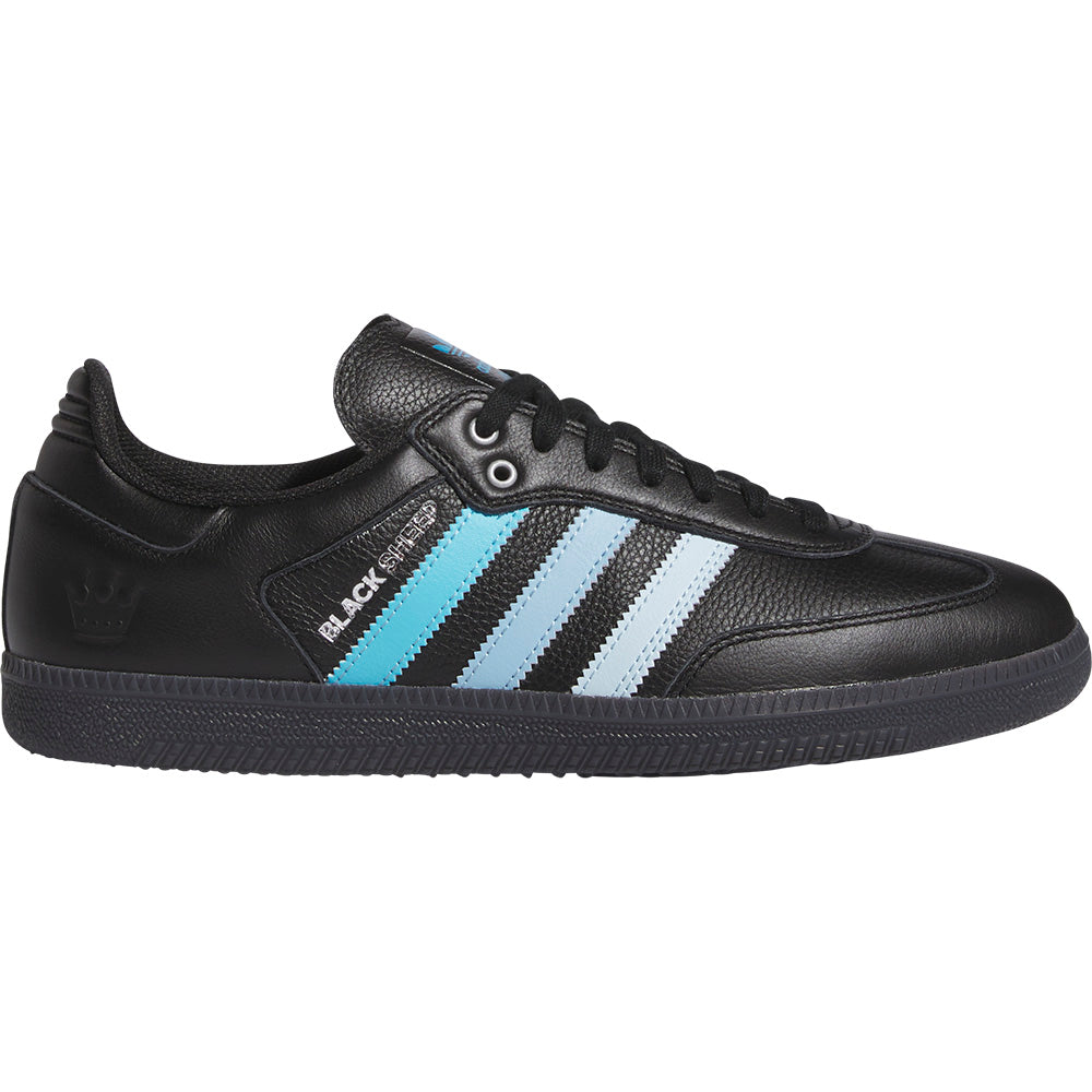 adidas CLTFC x Black Sheep Samba ADV Shoes Core Black/Cloud White/Clear Blue