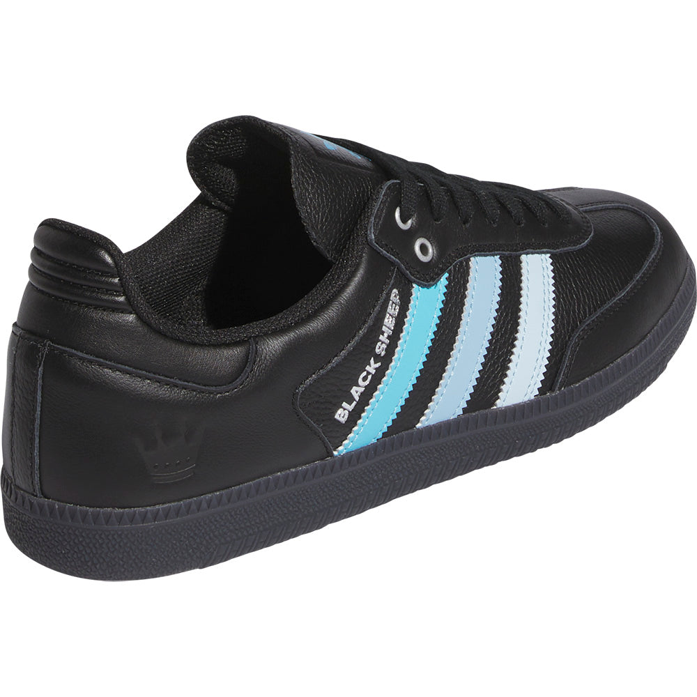 adidas CLTFC x Black Sheep Samba ADV Shoes Core Black/Cloud White/Clear Blue