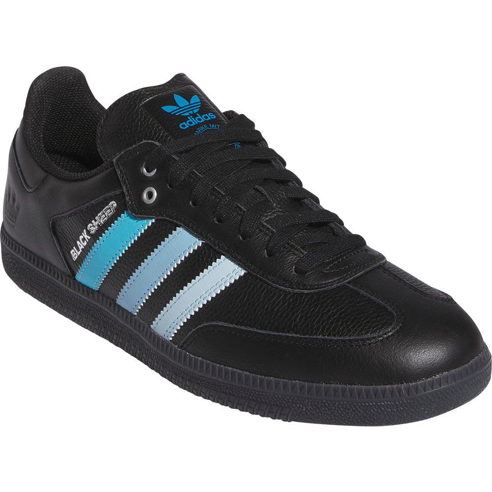 adidas CLTFC x Black Sheep Samba ADV Shoes Core Black/Cloud White/Clear Blue