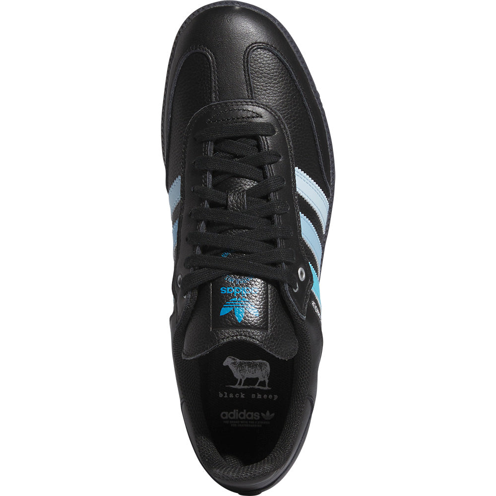 adidas CLTFC x Black Sheep Samba ADV Shoes Core Black/Cloud White/Clear Blue