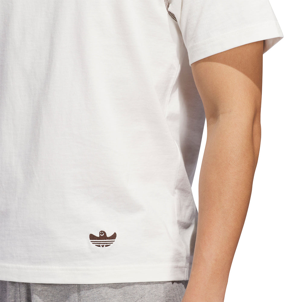 adidas Featherweight Shmoofoil Tee Core White