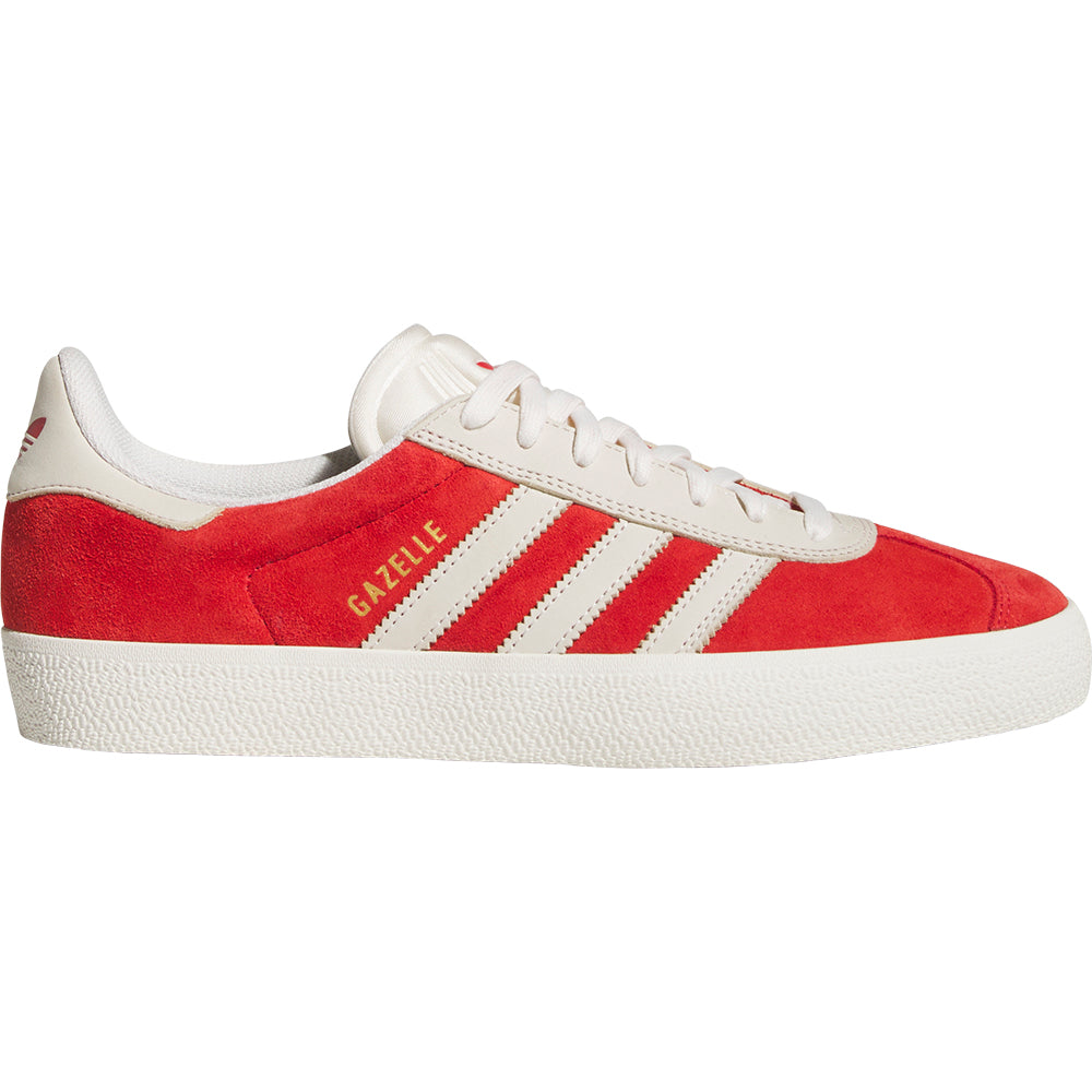 adidas Gazelle ADV Shoes Better Scarlet/Chalk White/Gold Metallic