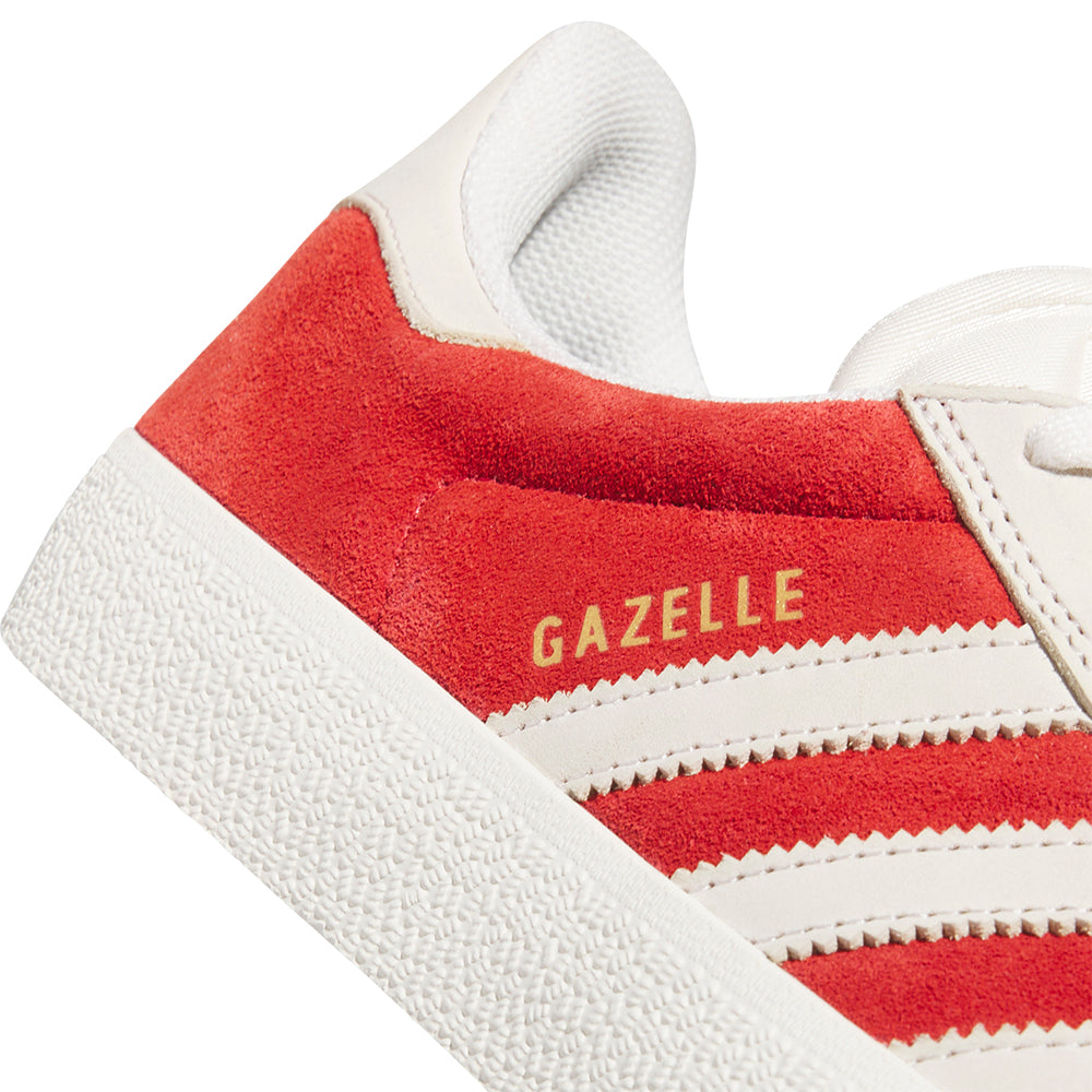 adidas Gazelle ADV Shoes Better Scarlet/Chalk White/Gold Metallic