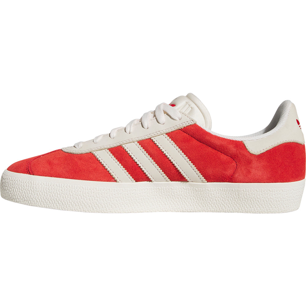 adidas Gazelle ADV Shoes Better Scarlet/Chalk White/Gold Metallic