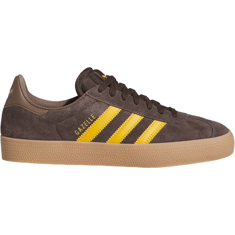 adidas Gazelle ADV Shoes Dark Brown/Preloved Yellow/Earth Strata