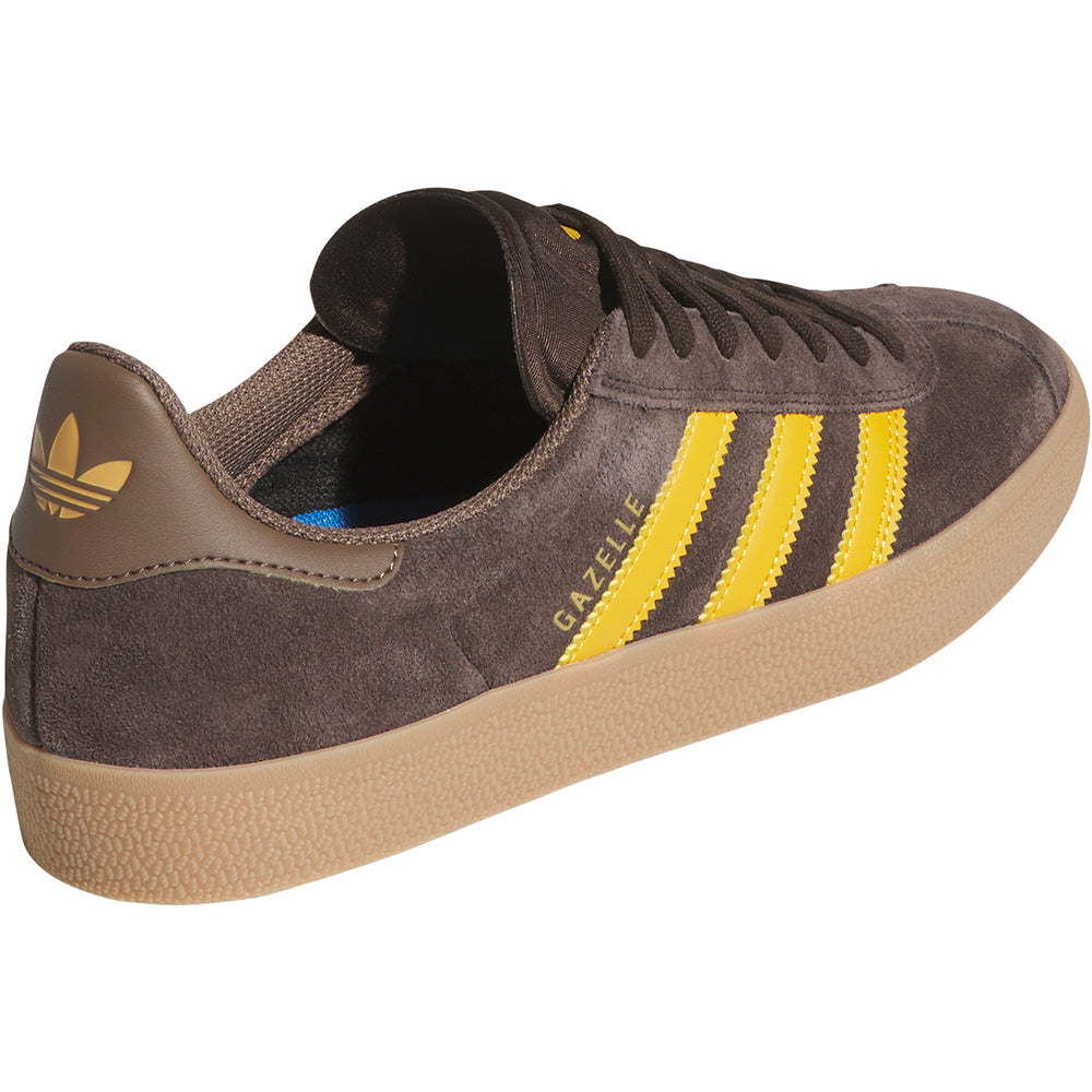 adidas Gazelle ADV Shoes Dark Brown/Preloved Yellow/Earth Strata