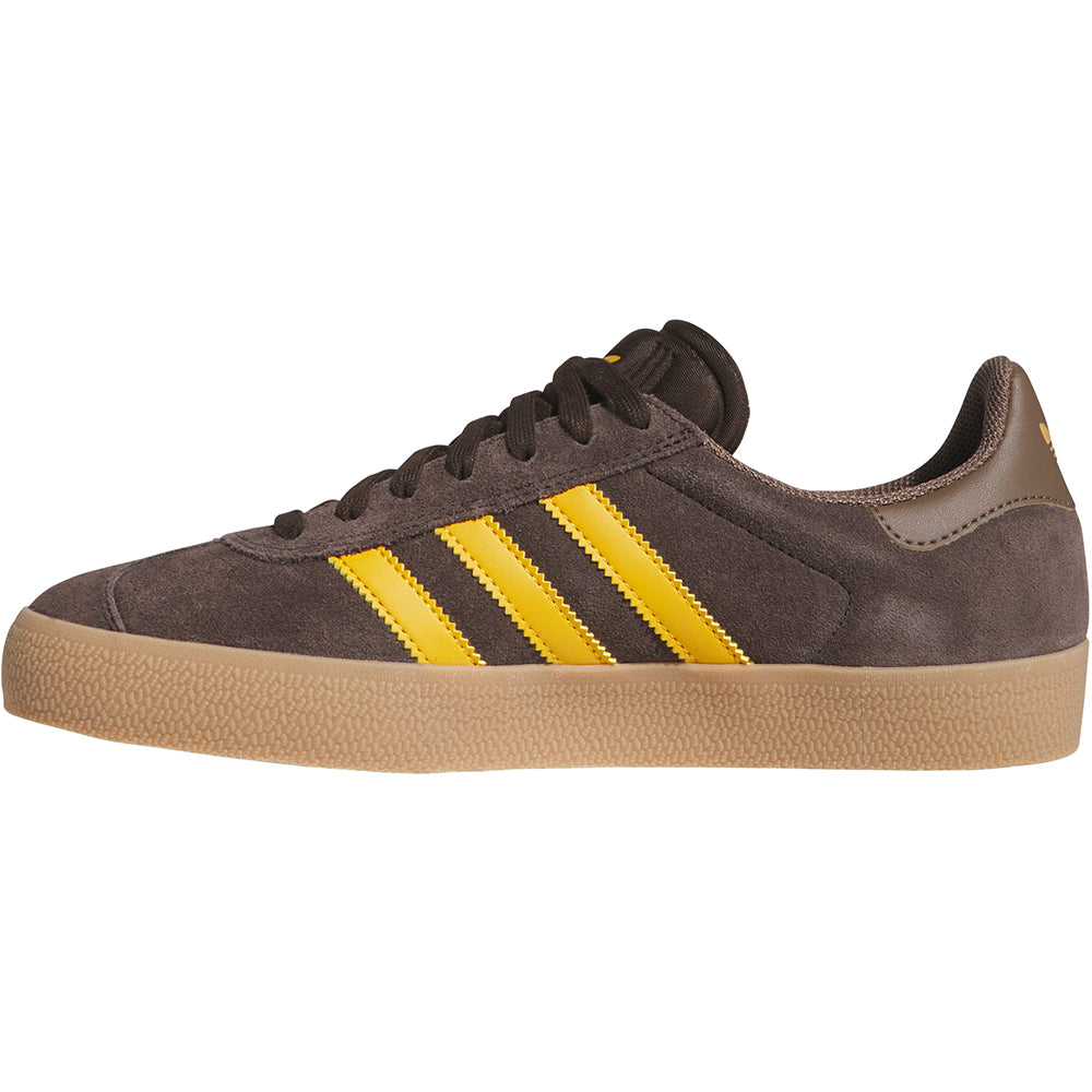 adidas Gazelle ADV Shoes Dark Brown/Preloved Yellow/Earth Strata