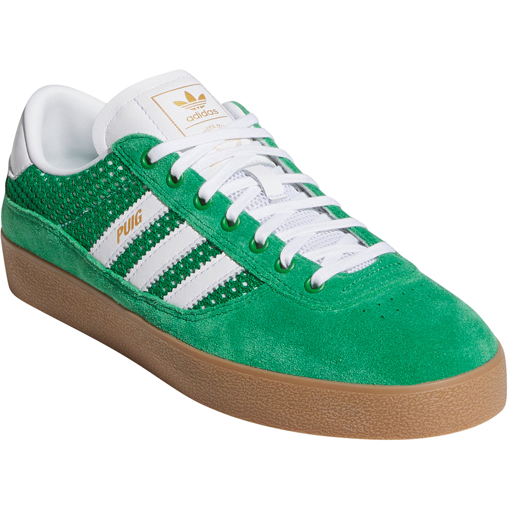 adidas Puig Indoor Shoes Green/Cloud White/Gum