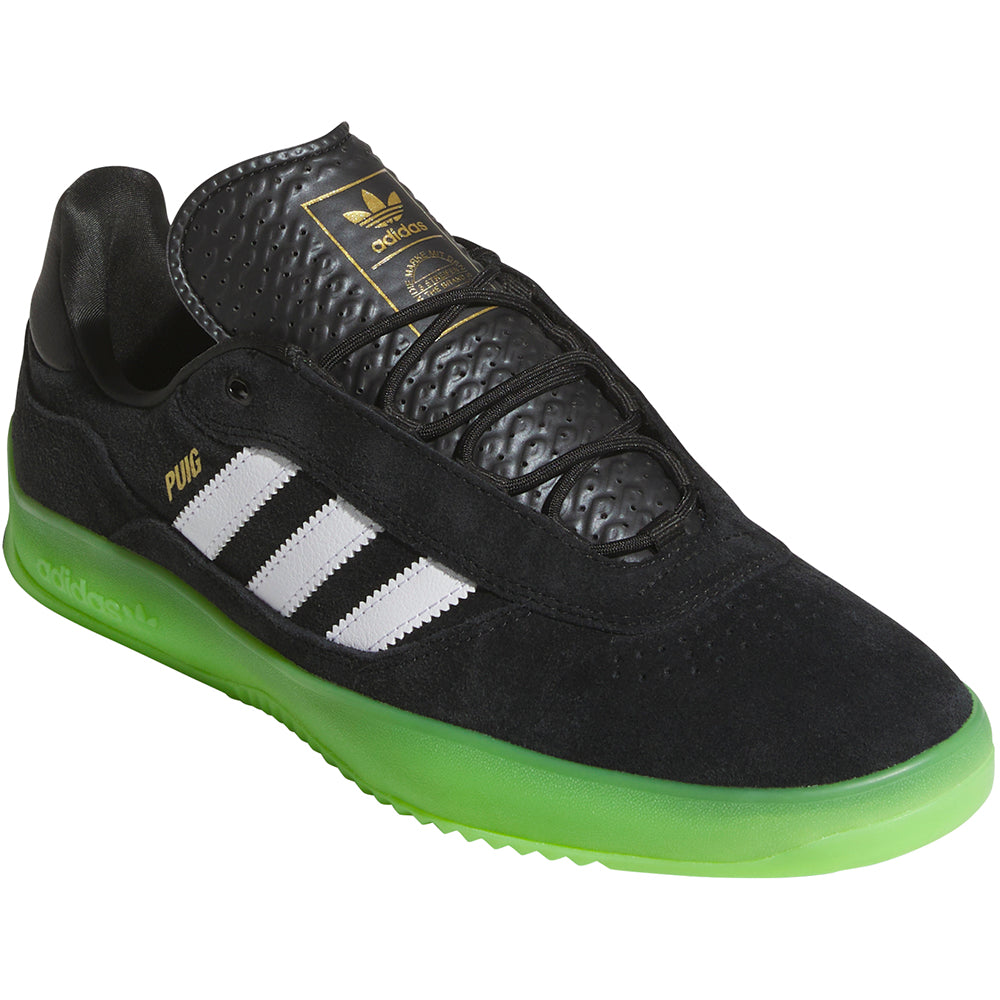 adidas Puig Shoes Core Black/Cloud White/Semi Solar Green