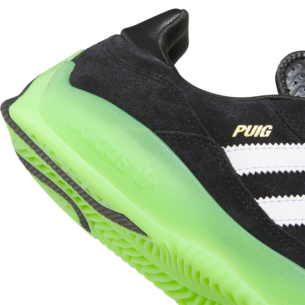 adidas Puig Shoes Core Black/Cloud White/Semi Solar Green