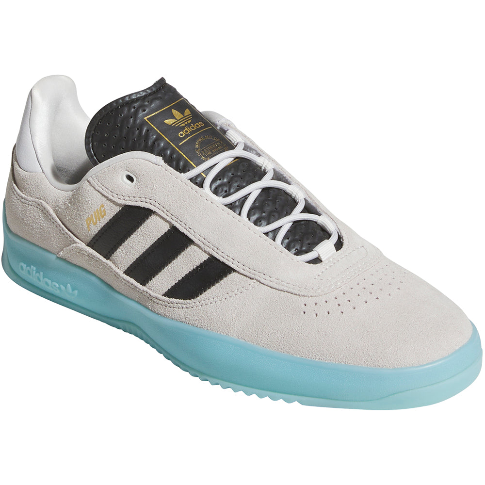 adidas Puig Shoes Crystal White/Core Black/Light Aqua