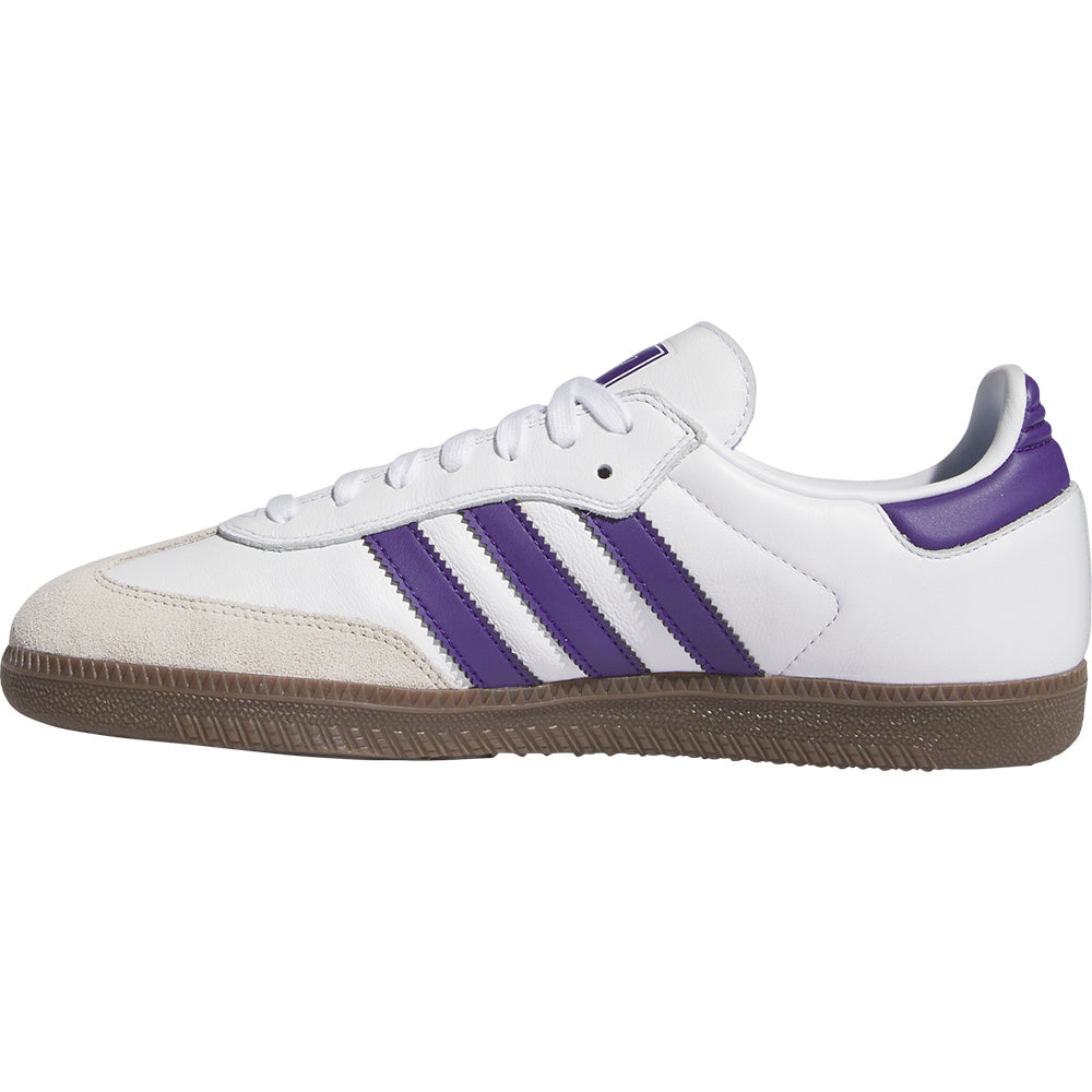 adidas Samba ADV Shoes Cloud White/Collegiate Purple/Gold Metallic