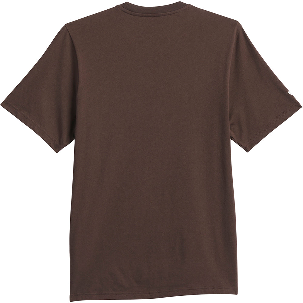 adidas Shmoofoil Out Of The Park T Shirt Dark Brown/Core White