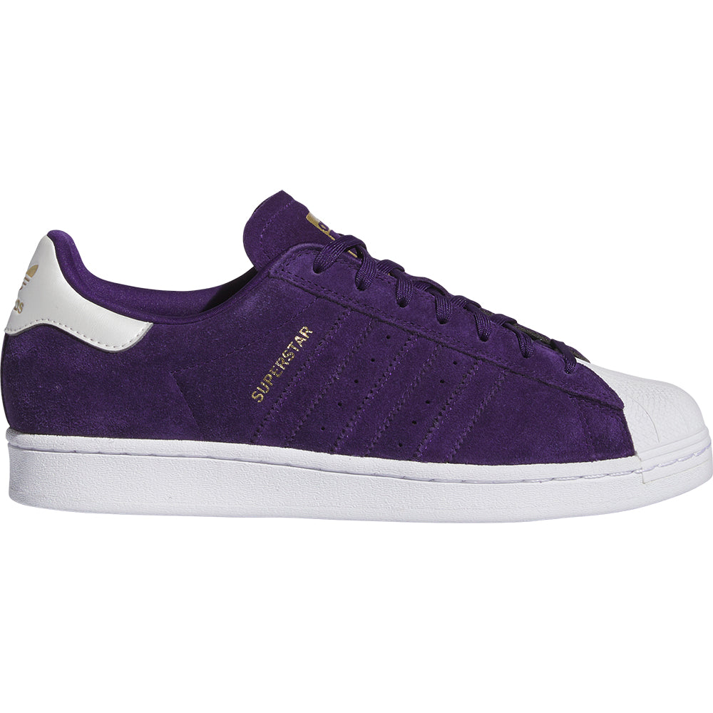 adidas Superstar ADV Shoes Collegiate Purple/Zero Metallic/Gold Metallic