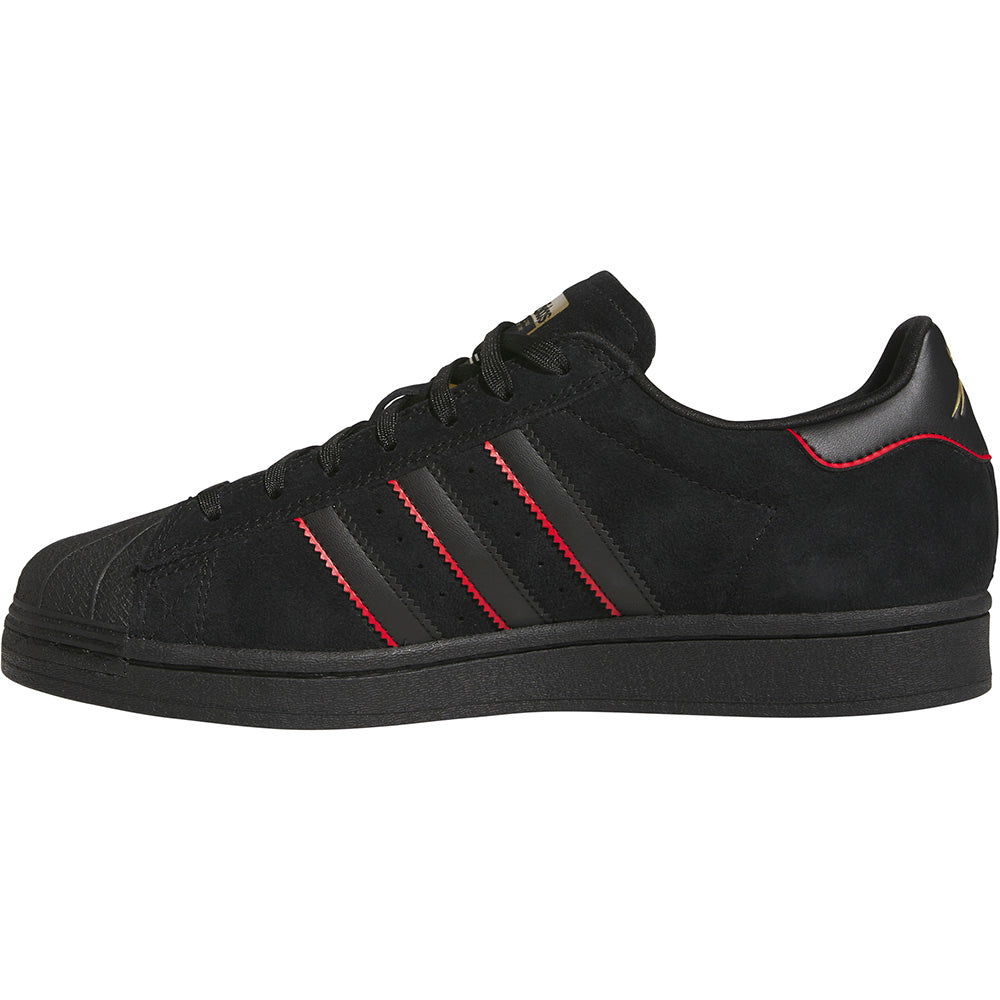 adidas Superstar ADV x Felipe Gustavo Shoes Core Black/Better Scarlet/Gold Metallic