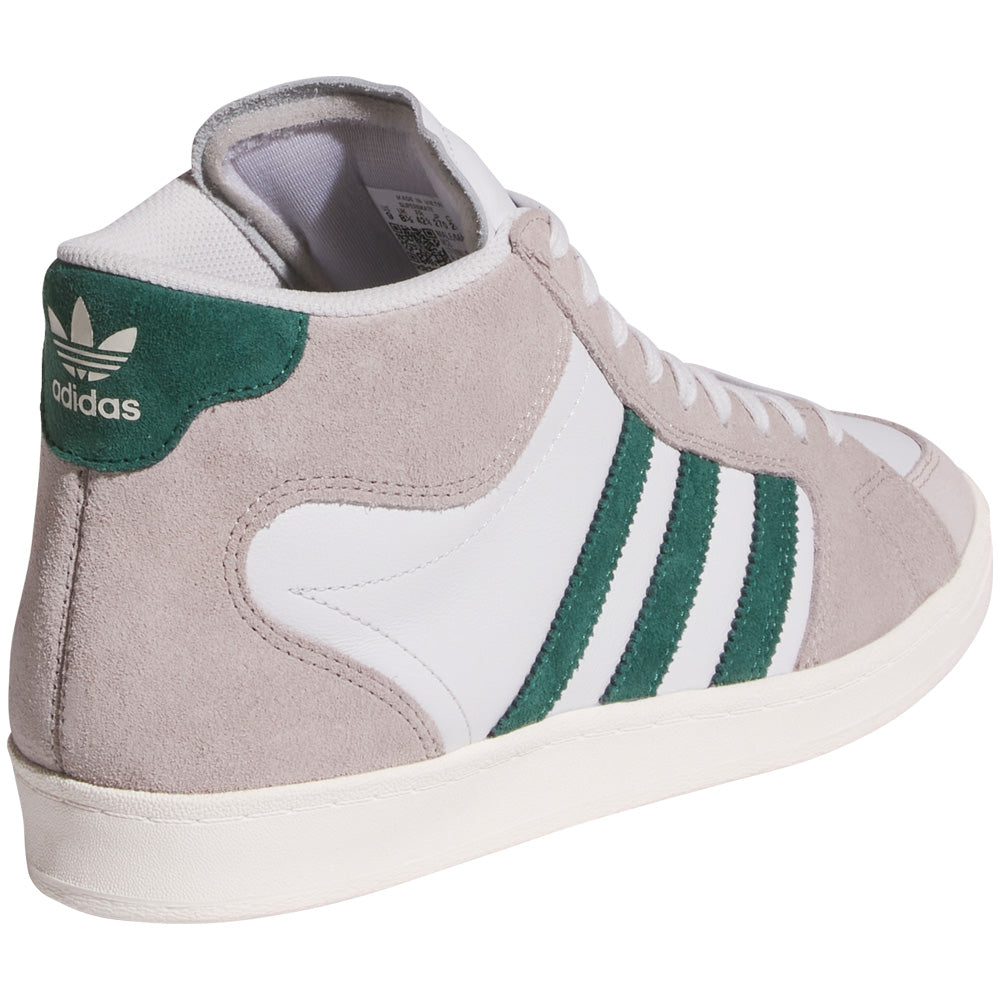 Adidas Superskate Shoes Clear Granite/Collegiate Green/Crystal White