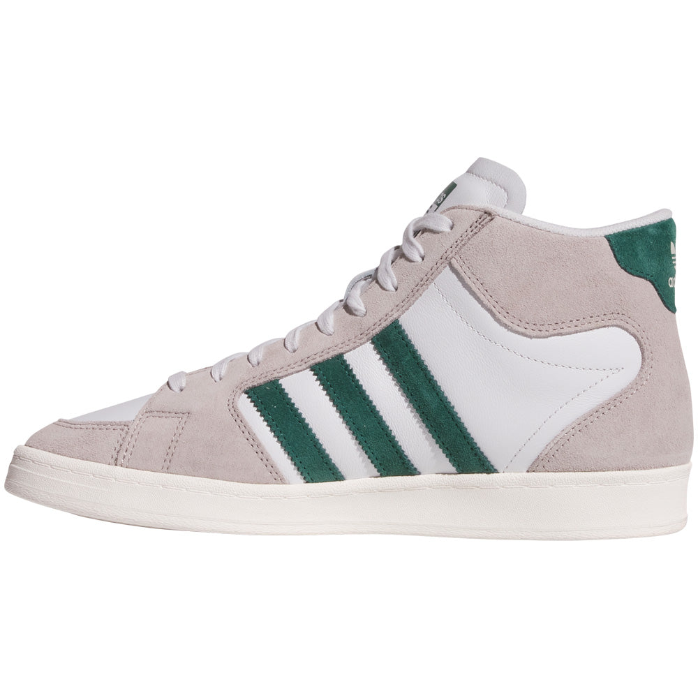 Adidas Superskate Shoes Clear Granite/Collegiate Green/Crystal White