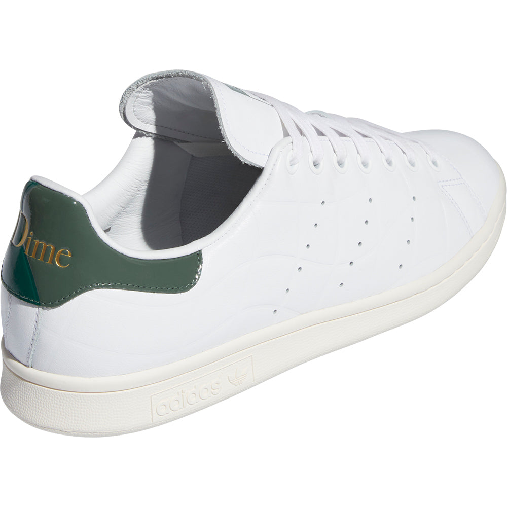 adidas x Dime MTL Stan Smith Shoes Cloud White/Collegiate Green/Green Oxide