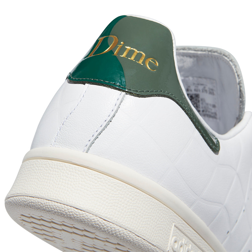 adidas x Dime MTL Stan Smith Shoes Cloud White/Collegiate Green/Green Oxide