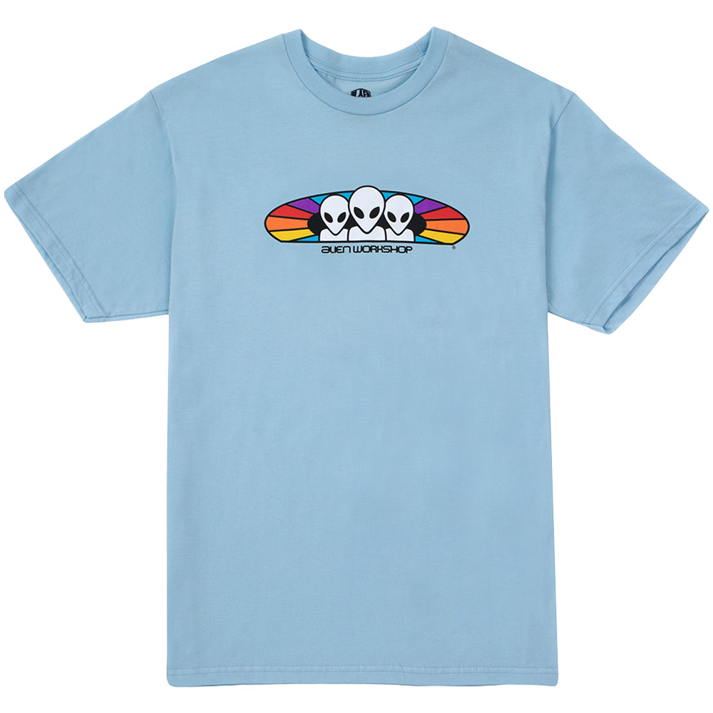 Alien Workshop Spectrum Tee Light Blue