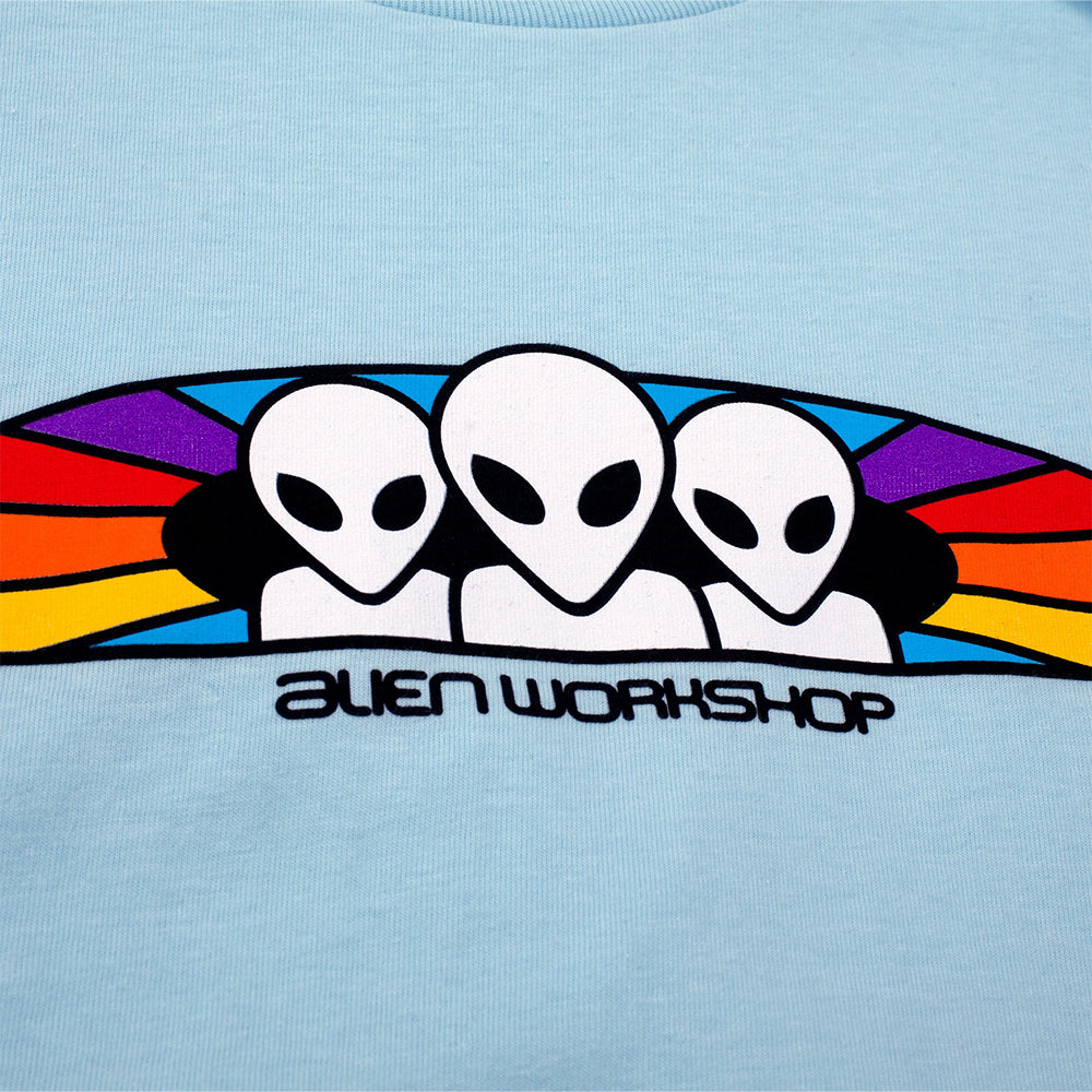 Alien Workshop Spectrum Tee Light Blue