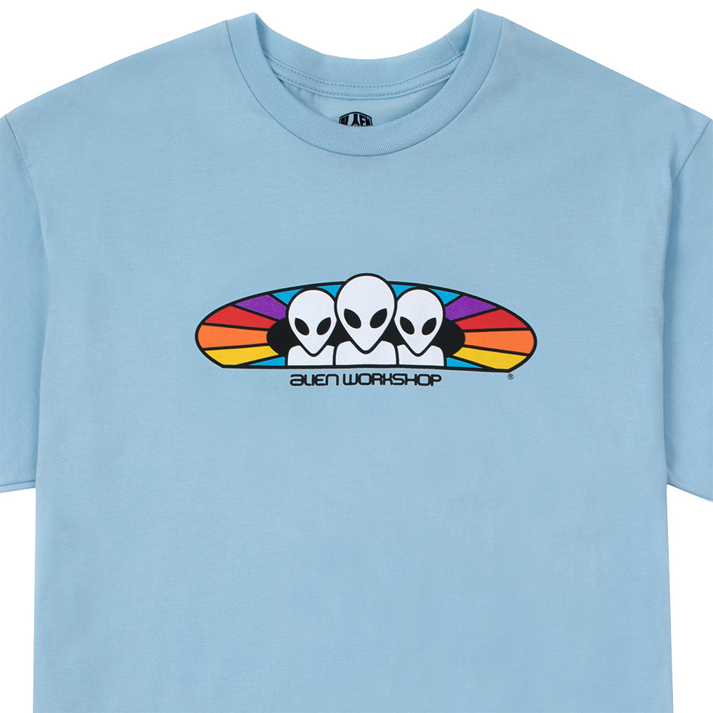 Alien Workshop Spectrum Tee Light Blue