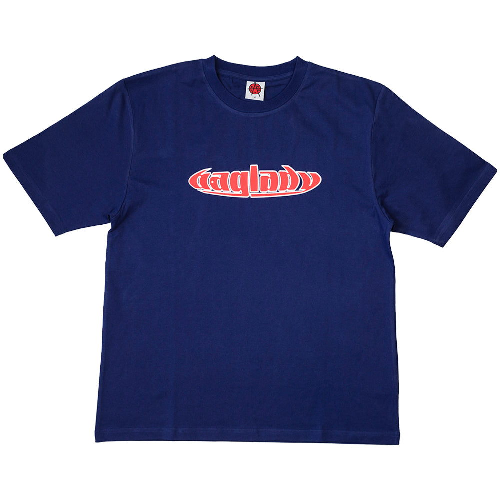 Baglady Warp Logo T-Shirt Navy