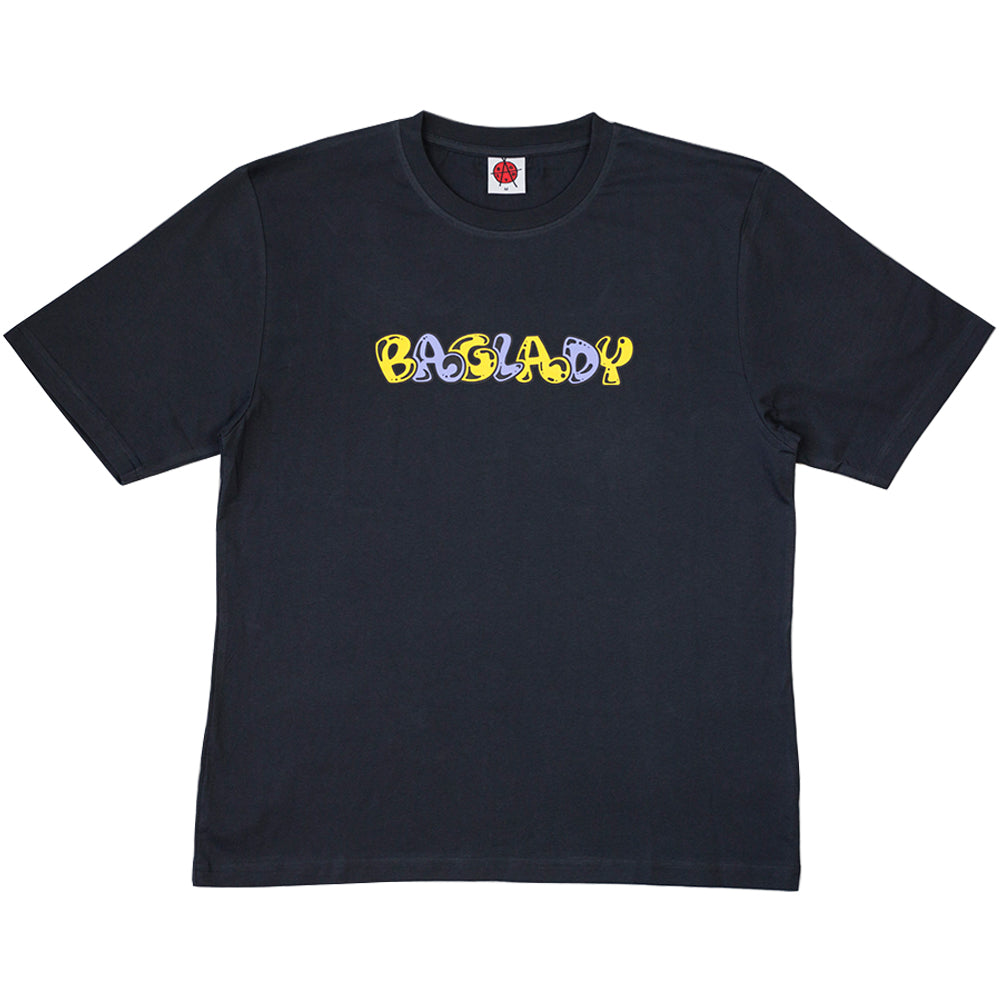 Baglady Overthrow T-Shirt Off Black