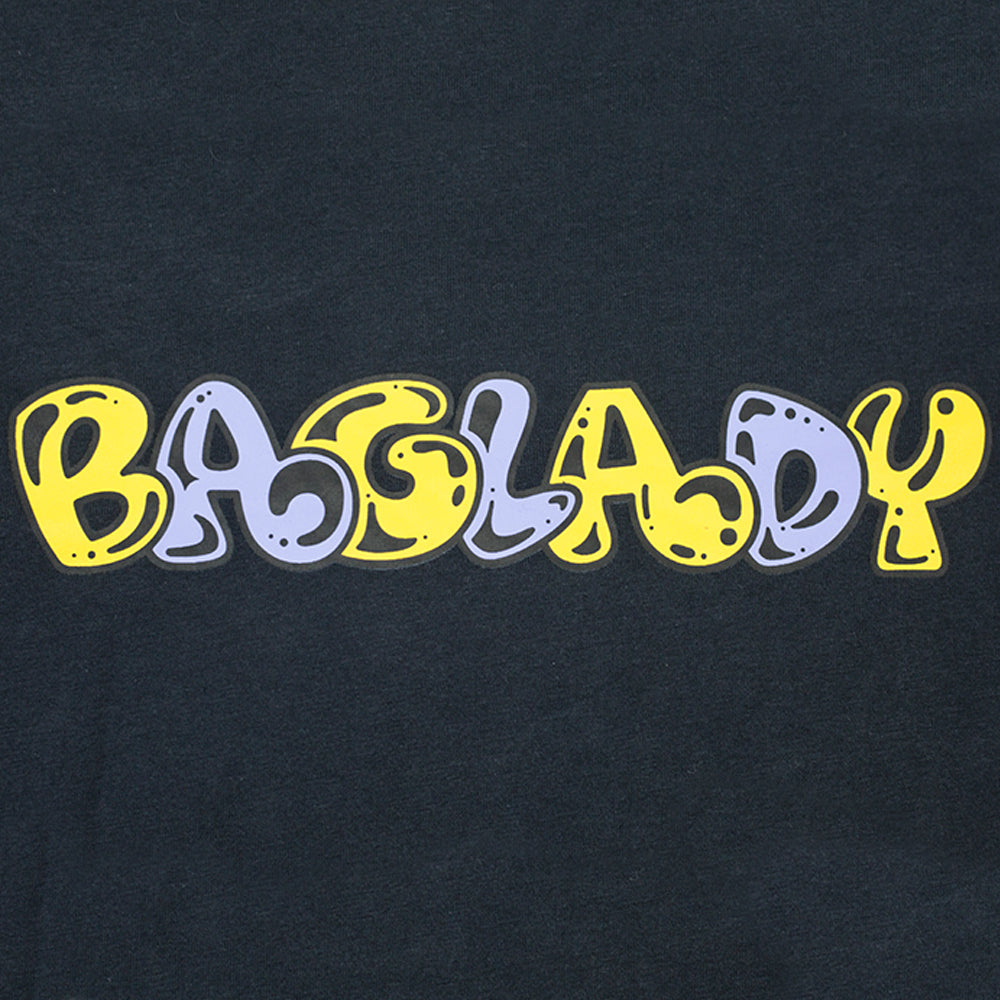 Baglady Overthrow T-Shirt Off Black