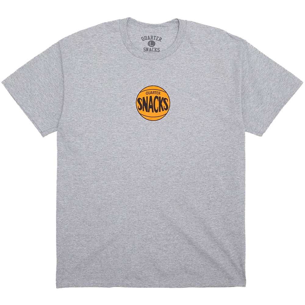 Quartersnacks Basketball Tee Heather Grey