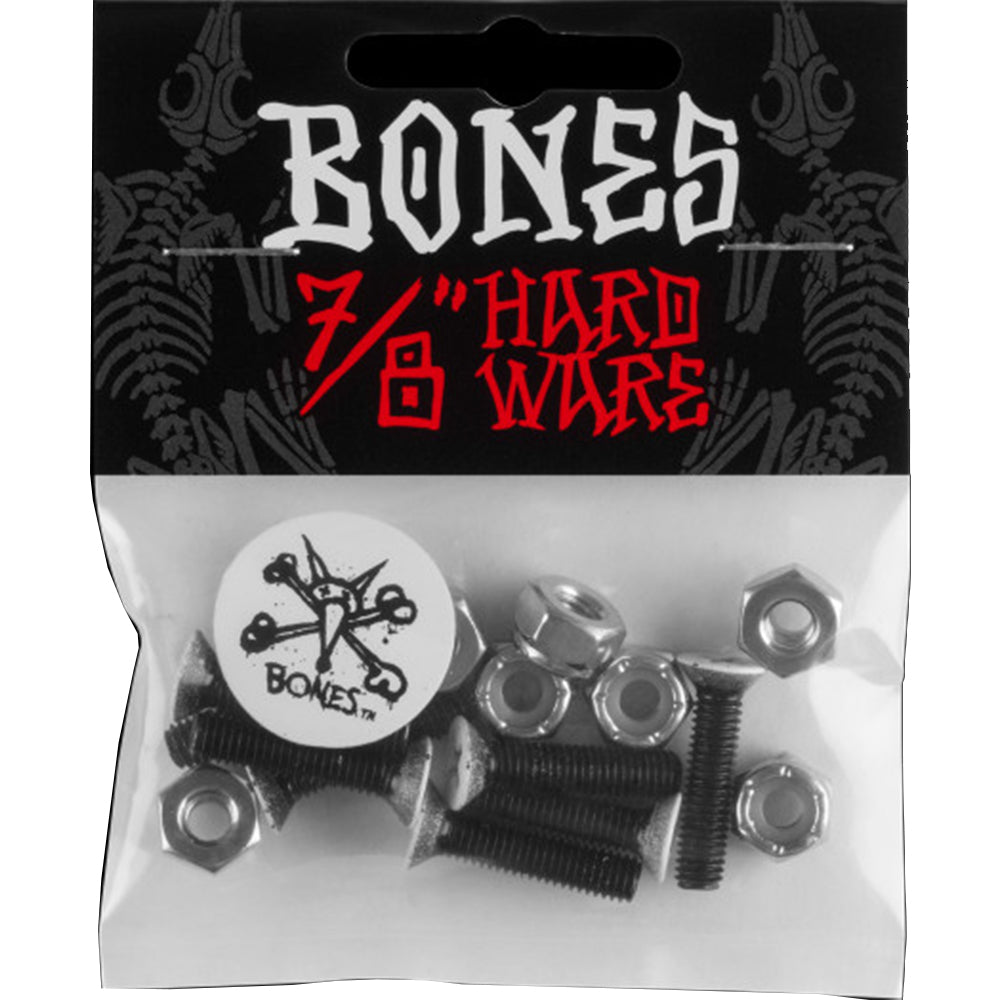 Bones Hardware Phillips Skateboard Bolts White ⅞"